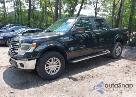 2013 Ford F-150 Lariat from USA, damaged, VIN 1FTFW1EF3DFD46171